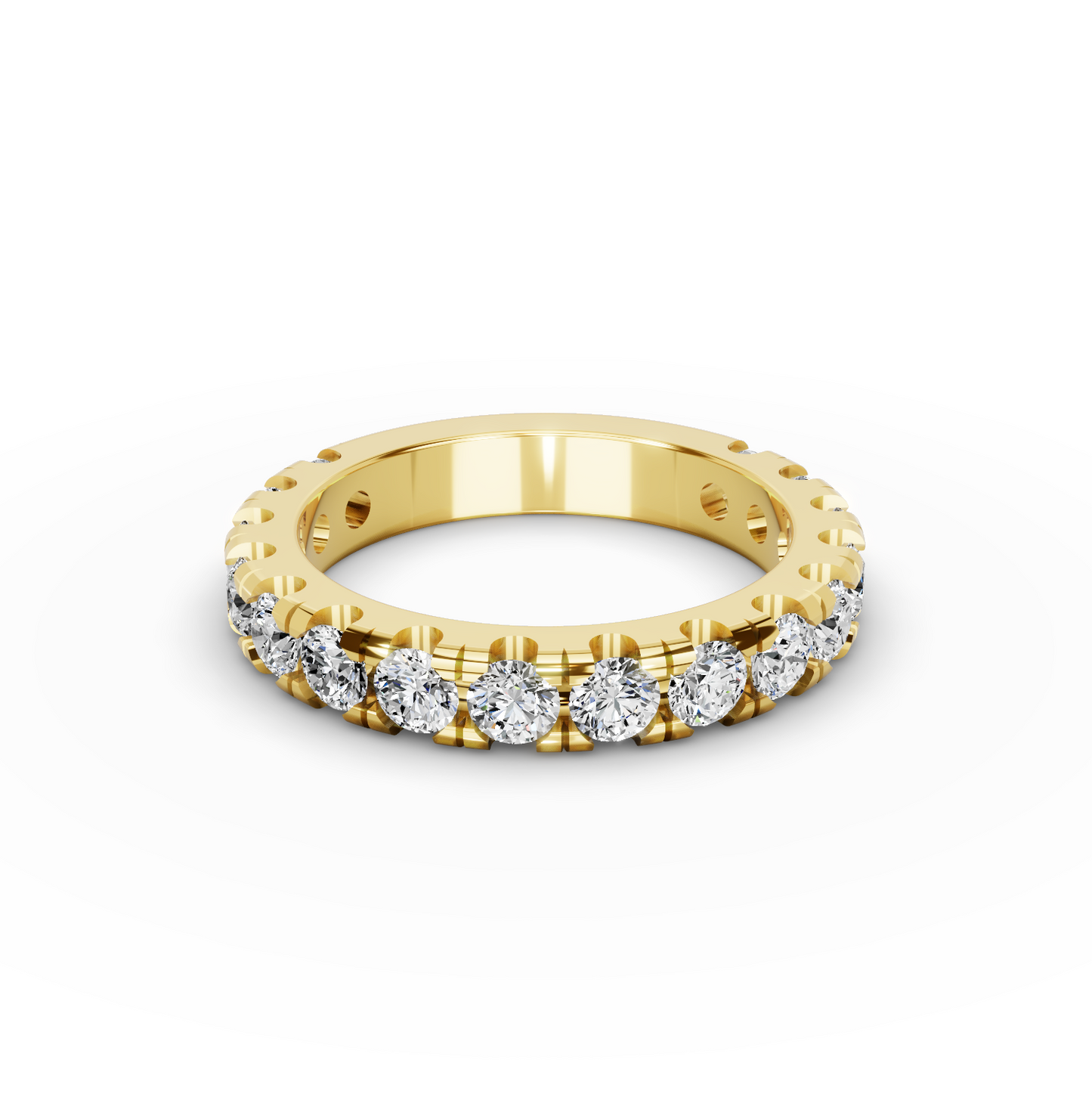 The Maddie Pave Wedding Band
