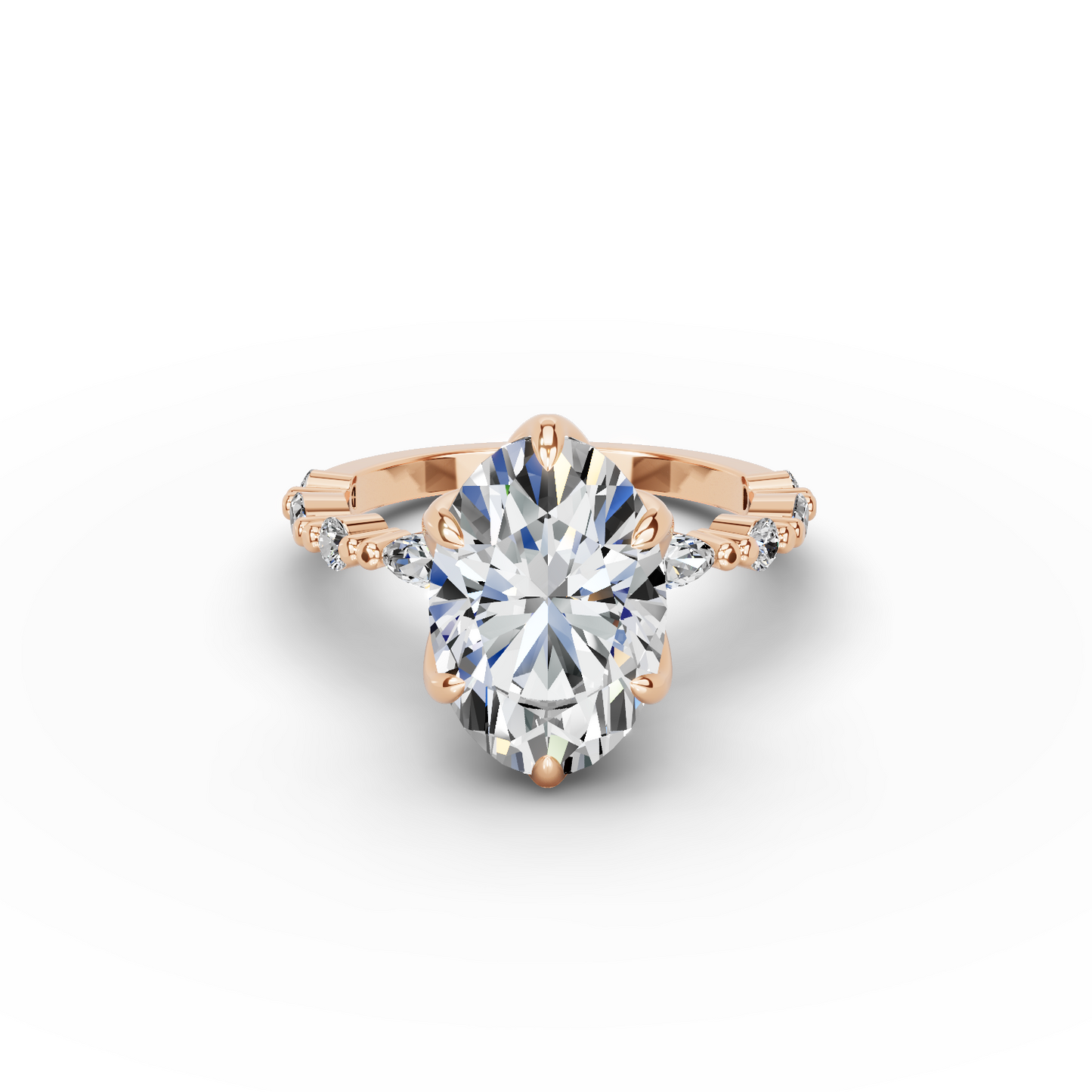 Odette Oval Engagement Ring
