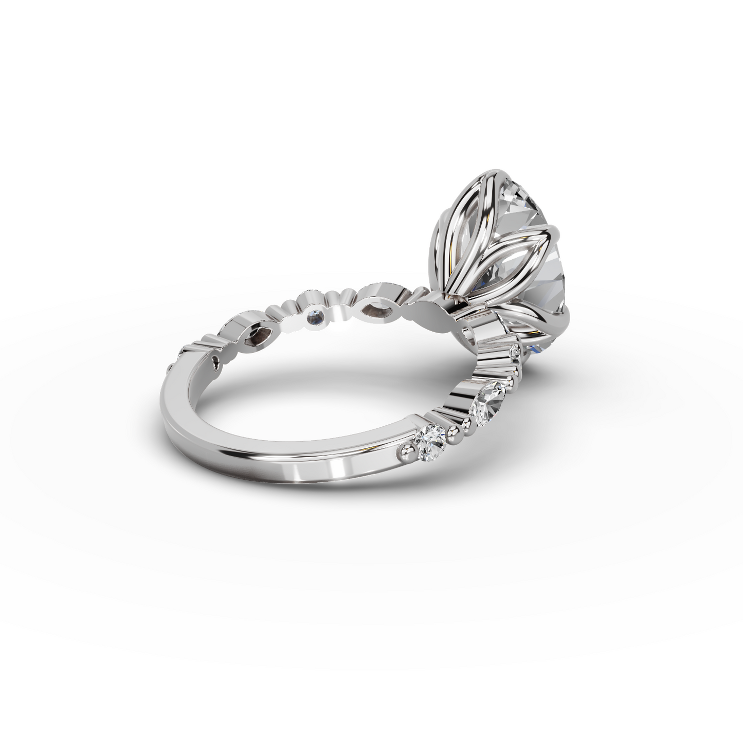 Odette Oval Engagement Ring