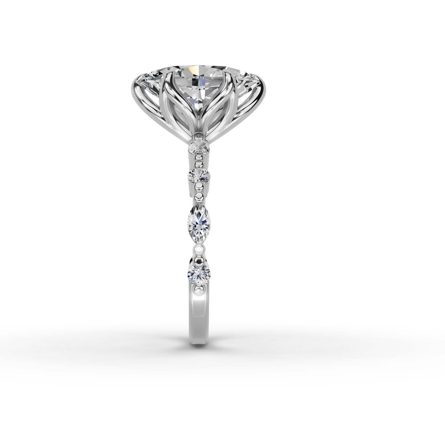 Odette Oval Engagement Ring