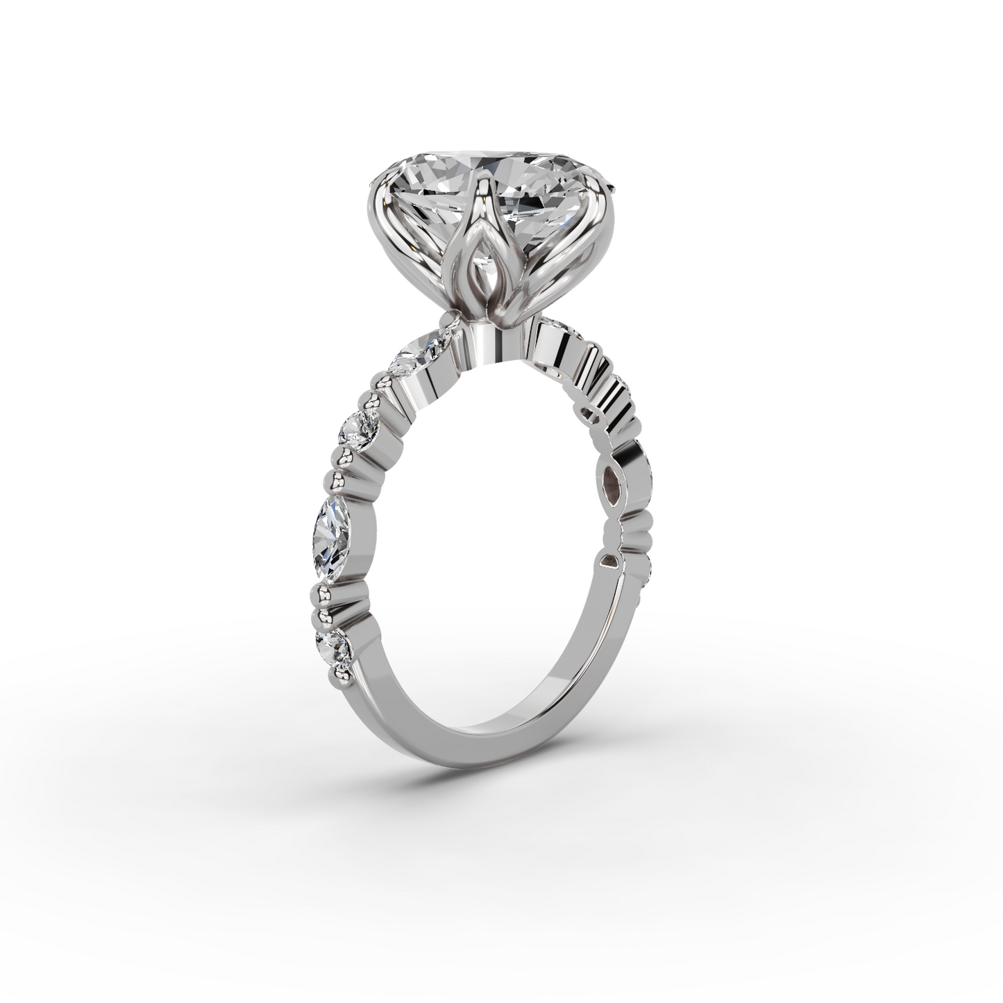 Odette Oval Engagement Ring