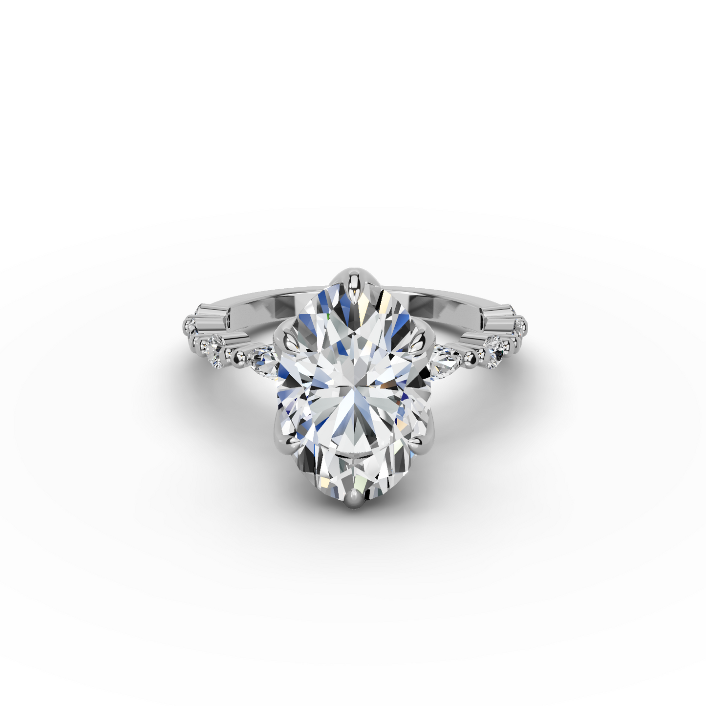 Odette Oval Engagement Ring