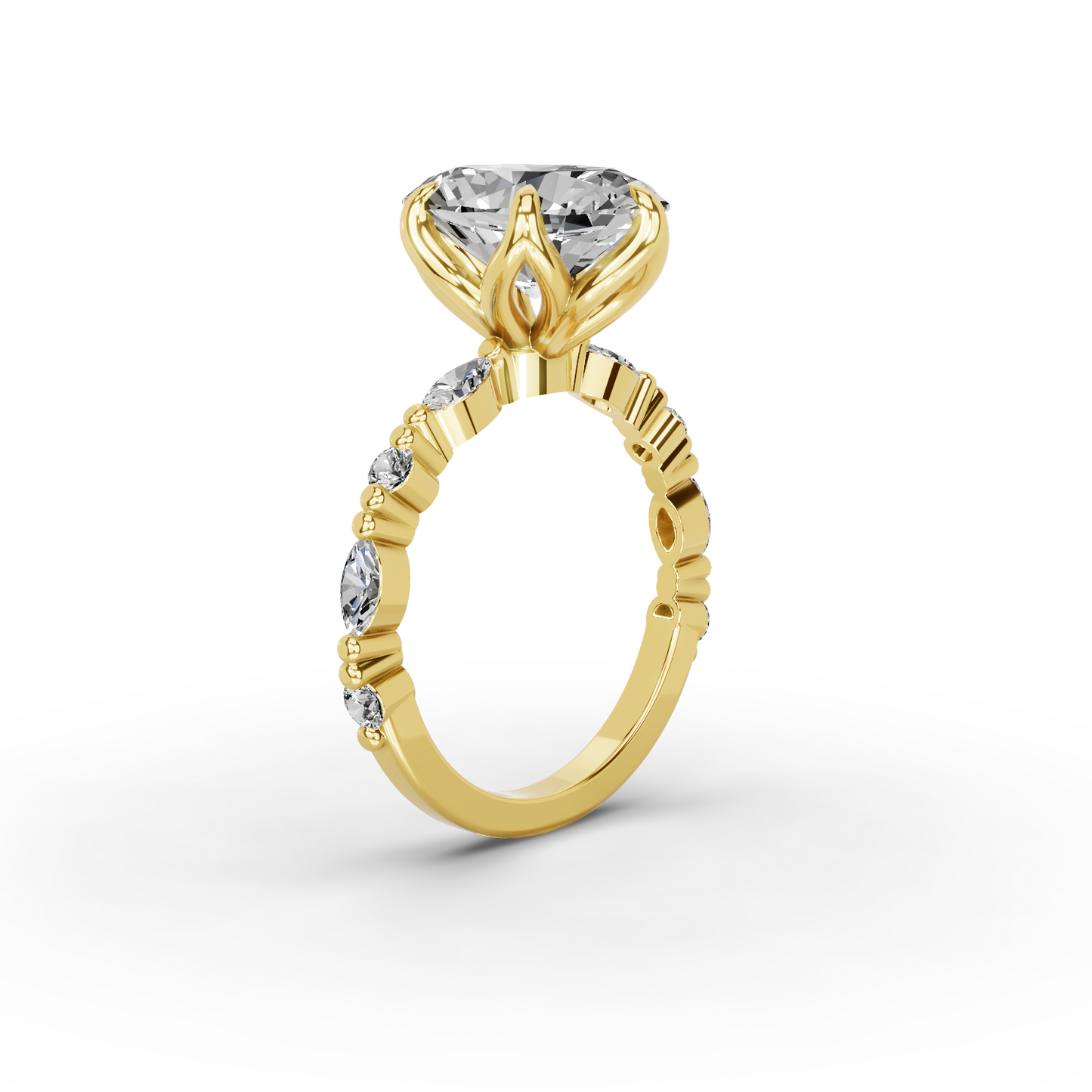 Odette Oval Engagement Ring