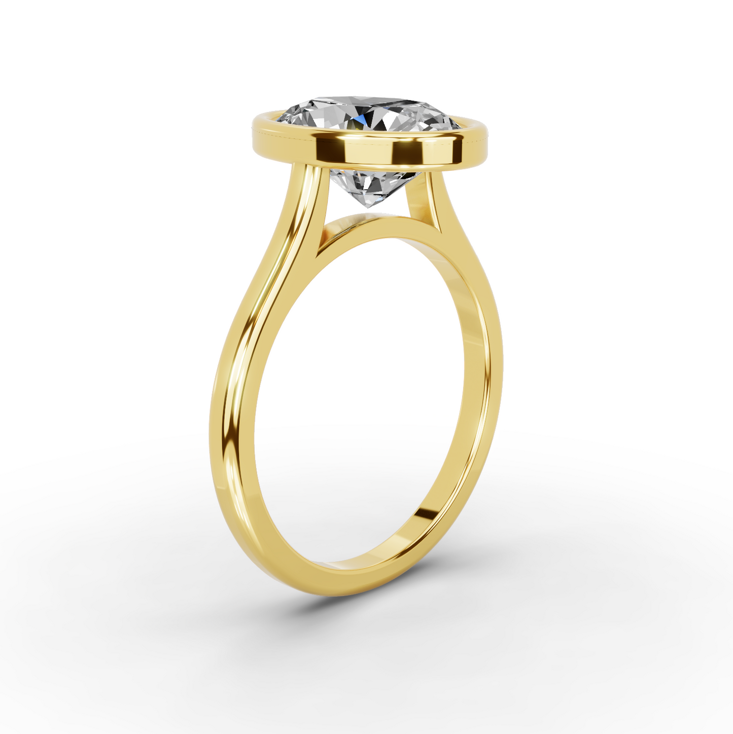 The Florence Bezel Oval Ring