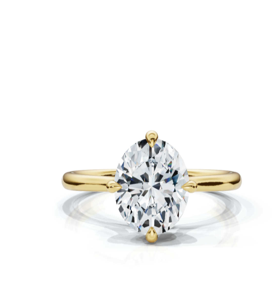 The Juno Oval Solitaire