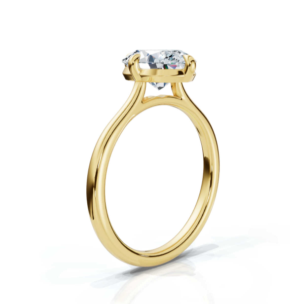 The Juno Oval Solitaire