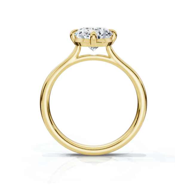The Juno Oval Solitaire