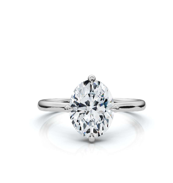 The Juno Oval Solitaire