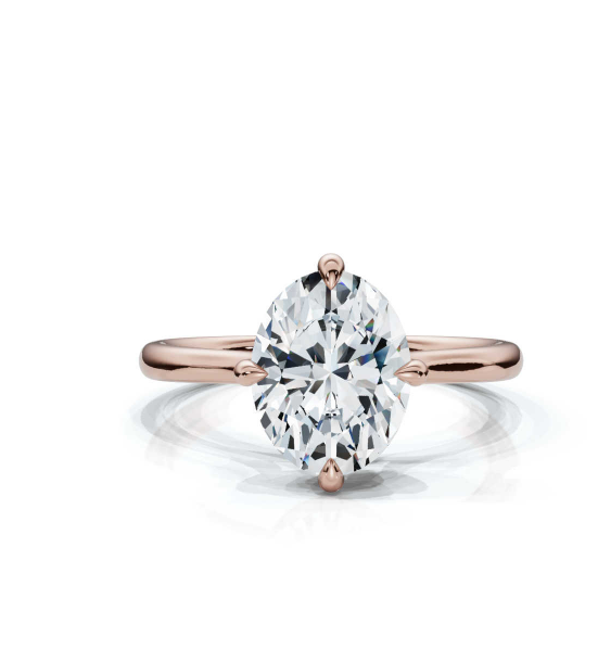 The Juno Oval Solitaire