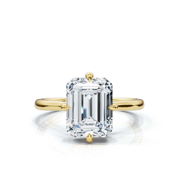 The Juno Emerald Solitaire