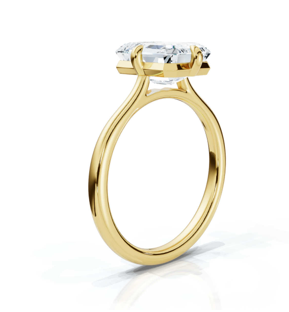 The Juno Emerald Solitaire