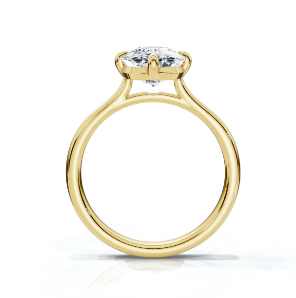 The Juno Cushion Solitaire