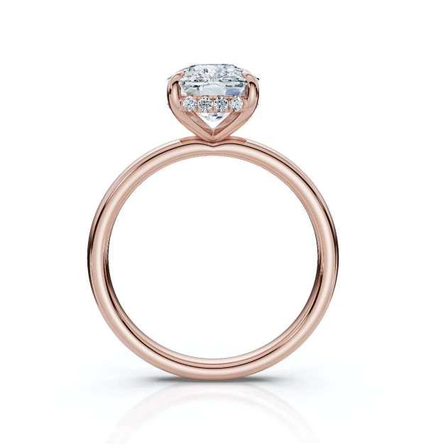 The Juliet Elongated Cushion Ring