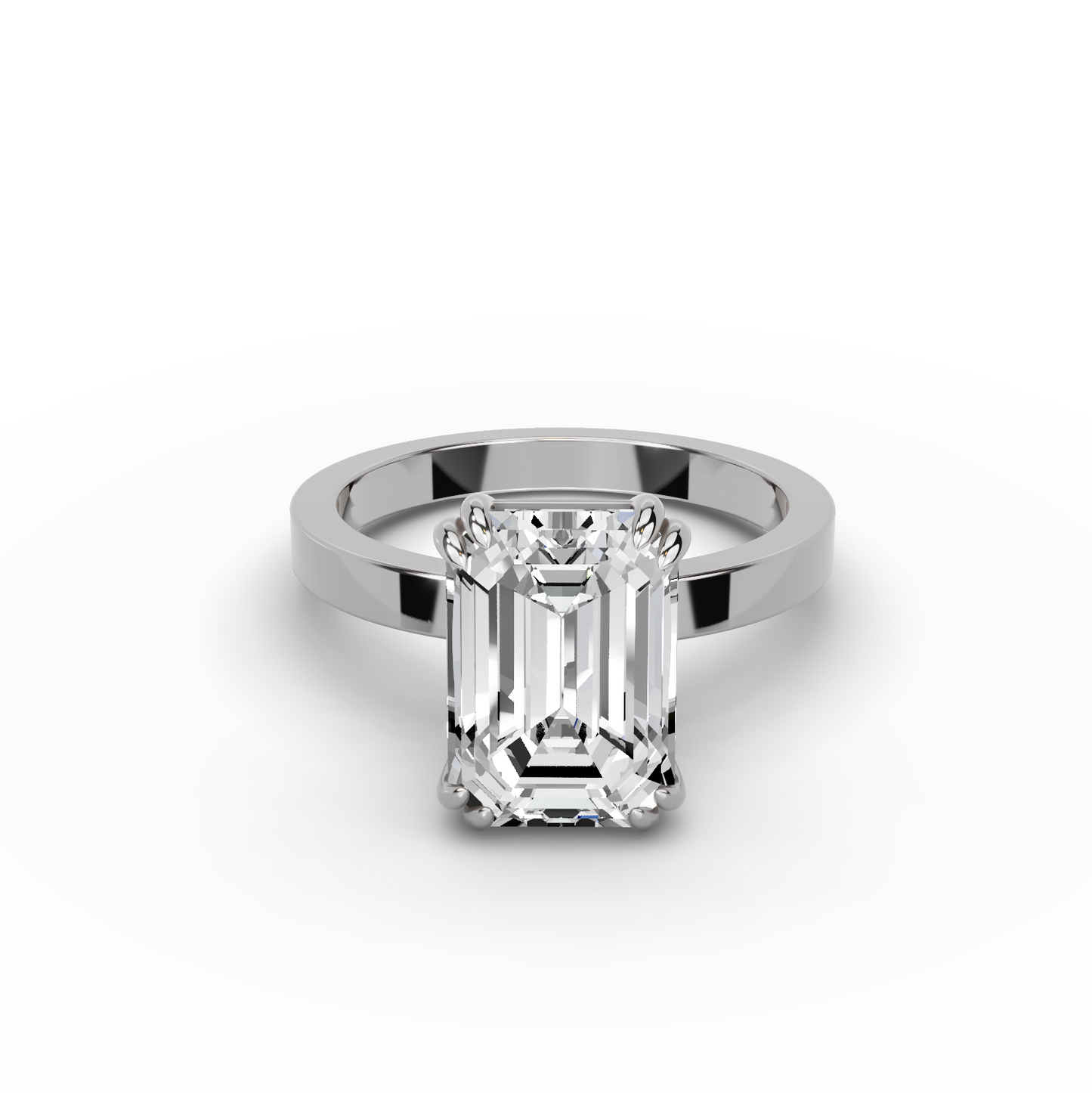The Blair Emerald Solitaire