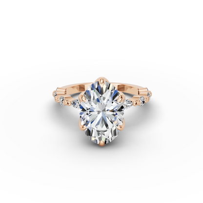 Odette Oval Engagement Ring