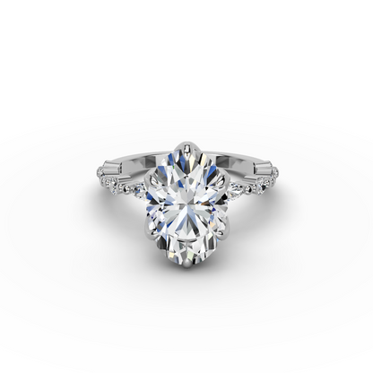 Odette Oval Engagement Ring