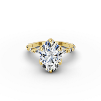 Odette Oval Engagement Ring