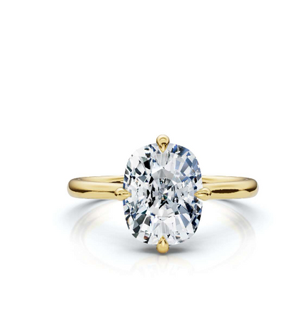 The Juno Cushion Solitaire