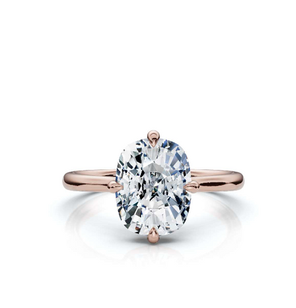 The Juno Cushion Solitaire