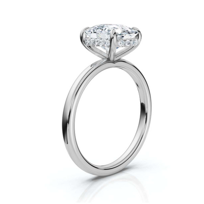The Juliet Elongated Cushion Ring