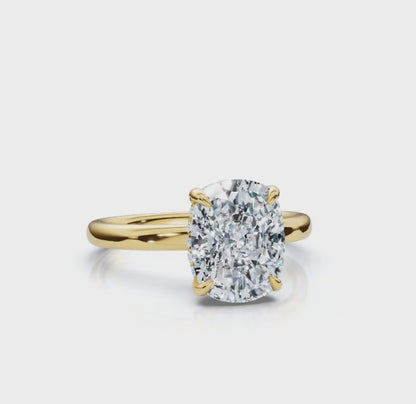 The Juliet Elongated Cushion Ring