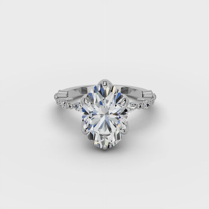 Odette Oval Engagement Ring